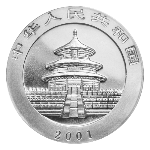 1 oz 2001 Chinese Panda Silver Coin | Chinese Mint | Silver Gold