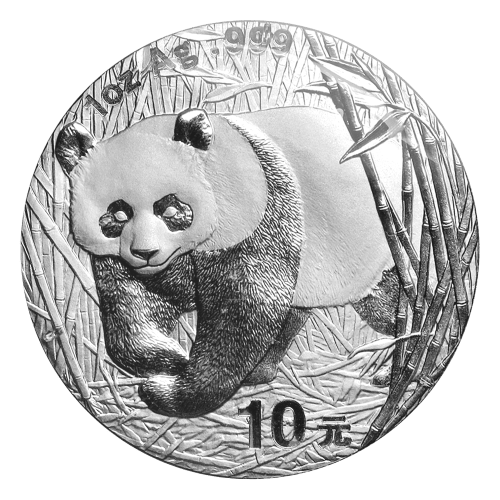 1 oz 2002 Chinese Panda Silver Coin | Chinese Mint