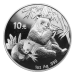 Pièce 1 once d'argent Panda chinois 2007 | Monnaie chinoise