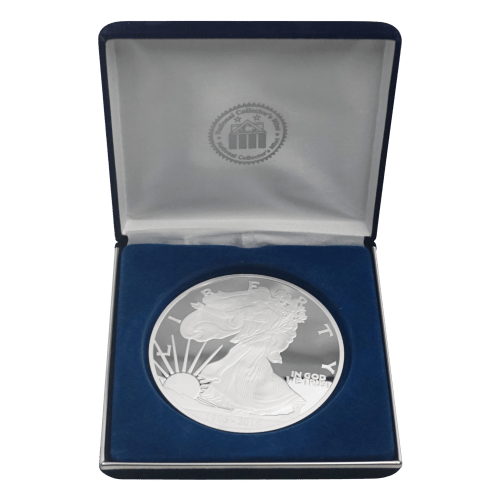 Ronde 1/4 livre d'argent réplique Aigle américain
