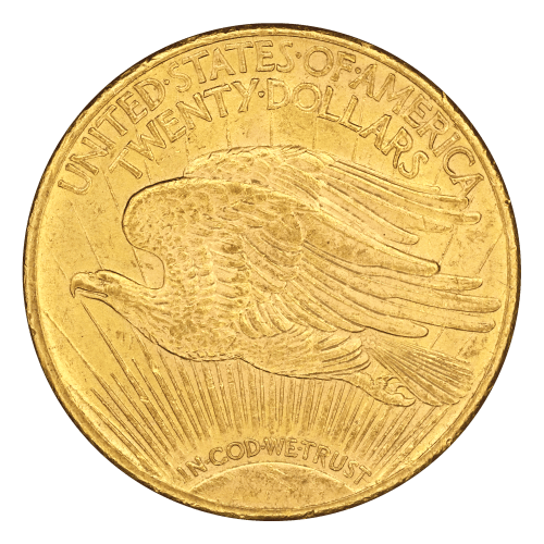 Random Year $20 Saint-Gaudens Double Eagle Circulated Gold Coin | United States Mint