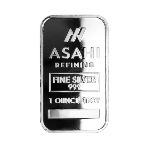 1 once Lingot d'argent | Asahi Refining