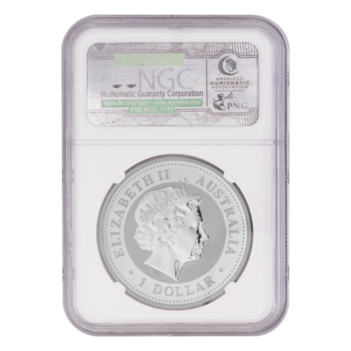 1 oz 2007 Australian Kookaburra NGC MS-69 Silver Coin | Perth Mint