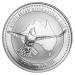 Pièce 2 onces d'argent Kookaburra australien 2002