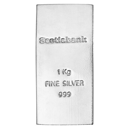 Lingot 1 kilo d'argent | Scotiabank
