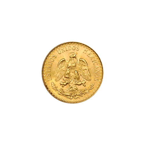 Random Year Mexican 2 Pesos Gold Coin