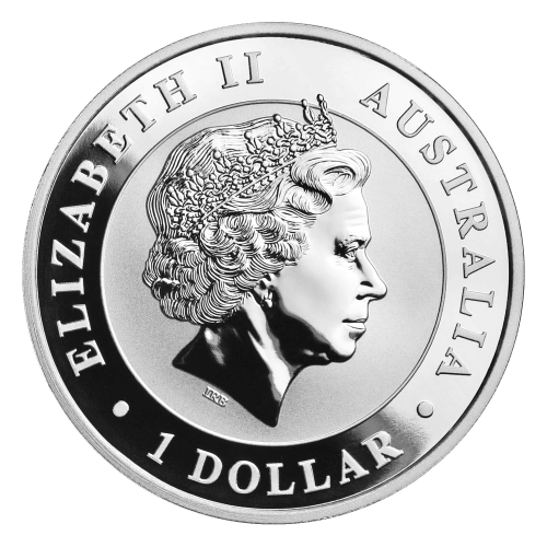 1 oz 2018 Australian Kookaburra Dog Privy Silver Coin | Perth Mint