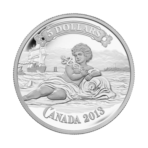 Random Year $5 Commemorative Canadian Bank Note Series Proof Silver Coin | Royal Canadian Mint