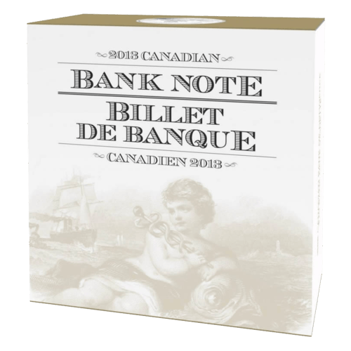 Random Year $5 Commemorative Canadian Bank Note Series Proof Silver Coin | Royal Canadian Mint