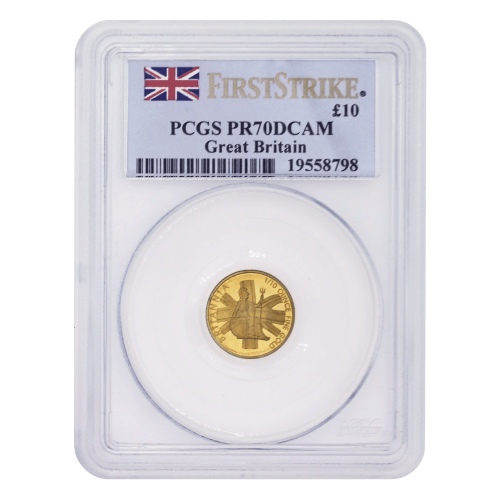 Ensemble de 4 pièces d'or Épreuve numismatique Britannia Année aléatoire | La Monnaie royale