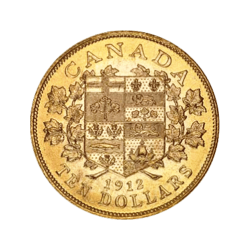1913 $10 Canada Gold Reserve Gold Coin