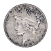 Pièce d'argent Dollar de la paix Année aléatoire Endommagée