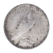 Pièce d'argent Dollar de la paix Année aléatoire Endommagée
