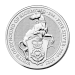 2 oz 2021 Queen's Beasts: White Greyhound of Richmond Silver Coin | The Royal Mint