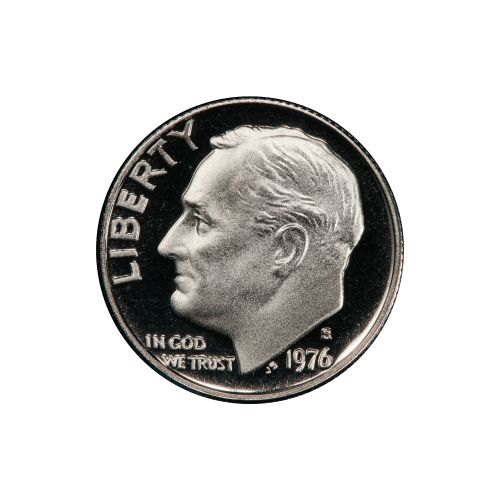 1976 Roosevelt Dime-S PCGS PR69 DCAM Coin