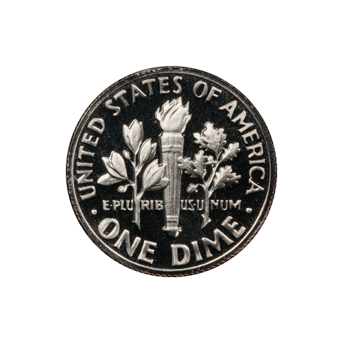 1976 Roosevelt Dime-S PCGS PR69 DCAM Coin