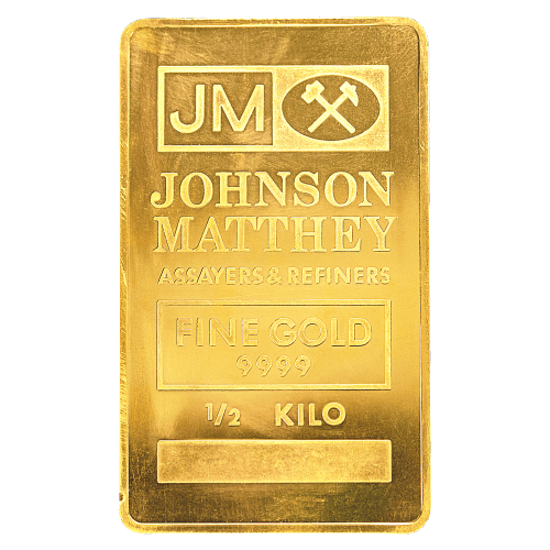 500 gram Gold Bar | Johnson Matthey