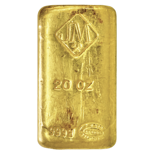 20 oz Gold Bar | Johnson Matthey