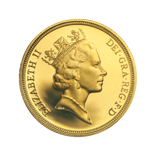 Random Year Double Sovereign Proof Gold Coin | The Royal Mint