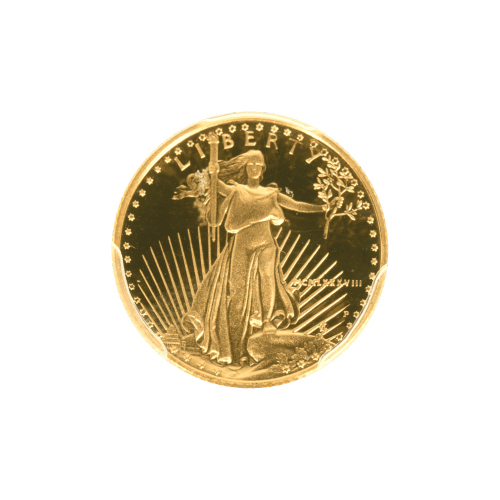 Set of 4 x Random Year American Eagle PR69 DCAM Proof Gold Coins | United States Mint
