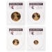 Set of 4 x Random Year American Eagle PR69 DCAM Proof Gold Coins | United States Mint