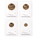 Set of 4 x Random Year American Eagle PR69 DCAM Proof Gold Coins | United States Mint