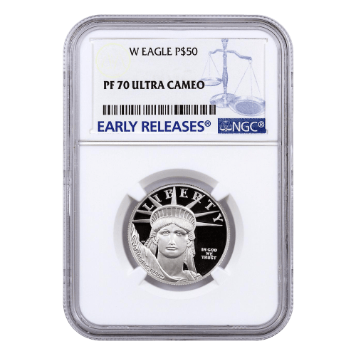 1/2 oz Random Year American Eagle NGC PF70 UCAM Platinum Coin | United States Mint