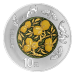 Ensemble de 4 pièces 30 grammes d'argent épreuve numismatique De bon augure Culture 2016