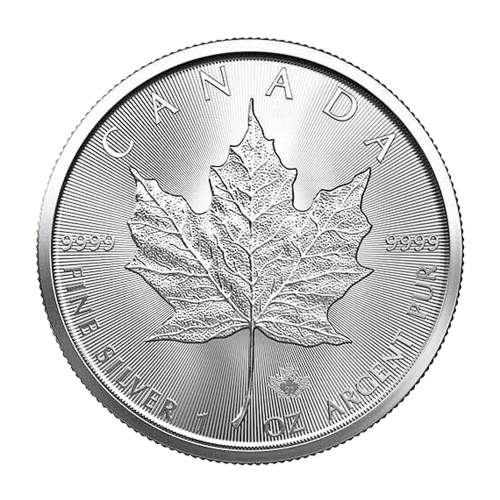 1 oz 2021 Canadian Maple Leaf Silver Coin | Royal Canadian Mint