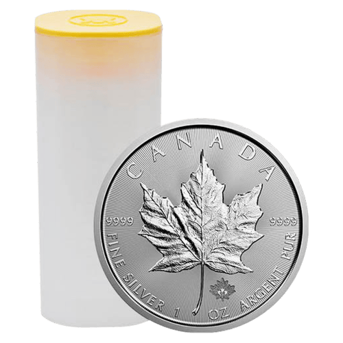 1 oz 2021 Canadian Maple Leaf Silver Coin | Royal Canadian Mint