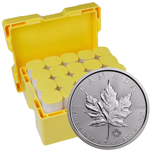 1 oz 2021 Canadian Maple Leaf Silver Coin | Royal Canadian Mint