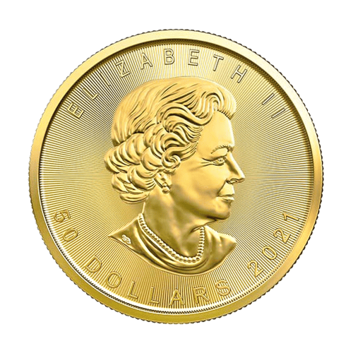 1 oz 2021 Canadian Maple Leaf Gold Coin | Royal Canadian Mint