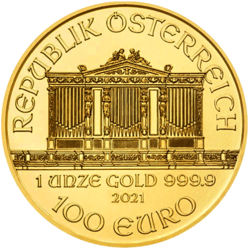 1 oz 2021 Austrian Philharmonic Gold Coin | Austrian Mint