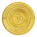 Ronde 1 once d'or épreuve numismatique Diwali Lakshmi de la CIBC