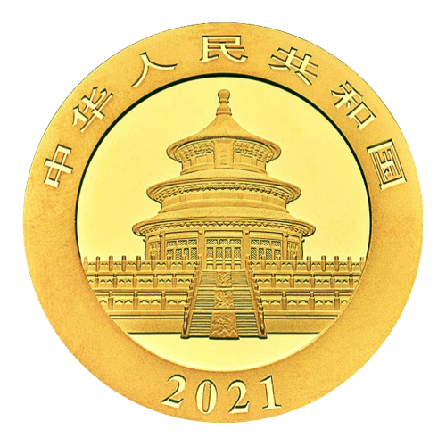 30 gram 2021 Chinese Panda Gold Coin | Chinese Mint