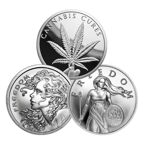 2 oz Assorted Premium Silver Coin or Round