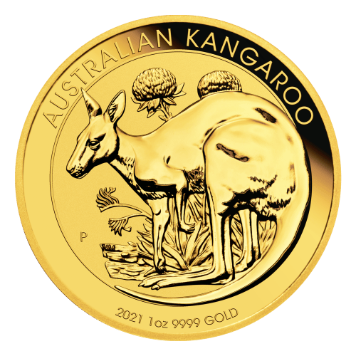 Pièce 1 one en or Kangourou australien 2021 | Monnaie de Perth