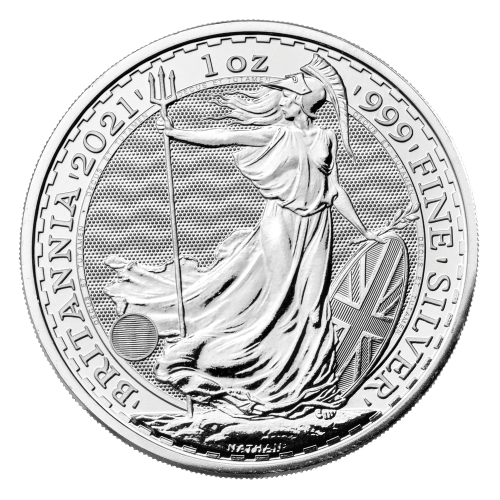1 oz 2021 Britannia Silver Coin | The Royal Mint | Silver Gold Bull US