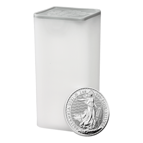1 oz 2021 Britannia Silver Coin | The Royal Mint | Silver Gold Bull US