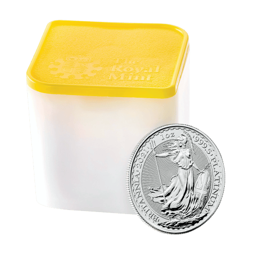 Pièce 1 once de platine Britannia 2021 | La Monnaie royale