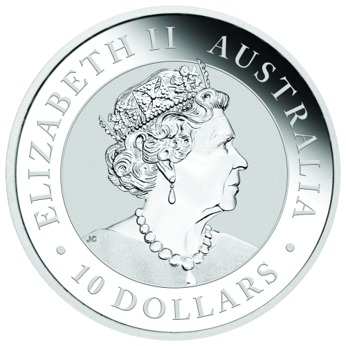 Pièce 10 onces d'argent Kookaburra australien 2021 | Monnaie de Perth