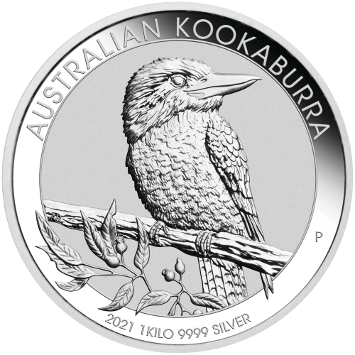 1 kilo 2021 Australian Kookaburra Silver Coin | Perth Mint