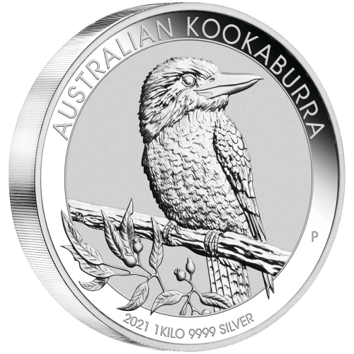 1 kilo 2021 Australian Kookaburra Silver Coin | Perth Mint