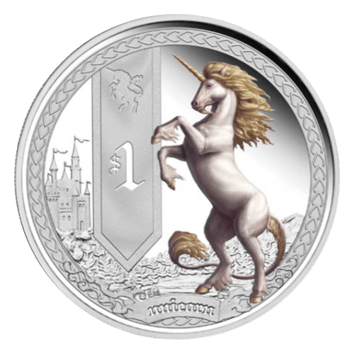 1 oz Mythical Creatures The Unicorn Silver Coin | Perth Mint
