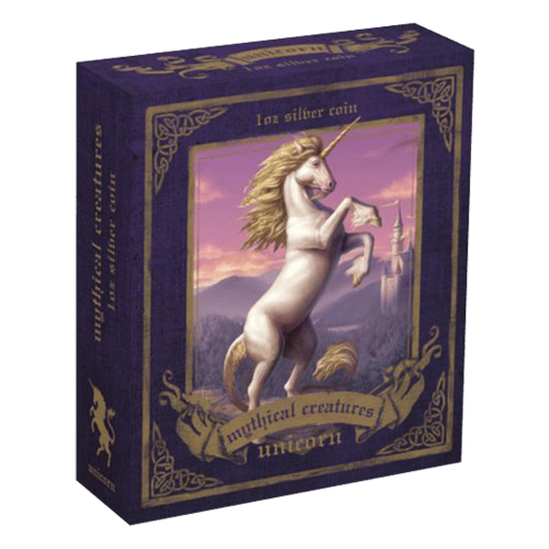 1 oz Mythical Creatures The Unicorn Silver Coin | Perth Mint