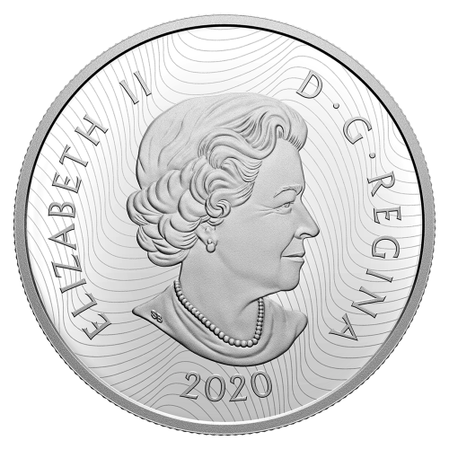 Pièce 2 onces d'argent Icônes imposantes | Mouflon d'Amérique colorisée 2020 Monnaie royale canadienne