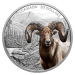 Pièce 2 onces d'argent Icônes imposantes | Mouflon d'Amérique colorisée 2020 Monnaie royale canadienne