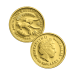 Set of 5 x Random Year Australian Nugget Proof Gold Coins | Perth Mint
