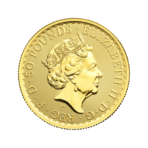 1/2 oz 2021 Britannia Gold Coin | The Royal Mint