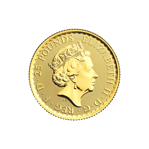Pièce 1/4 once d'or Britannia 2021